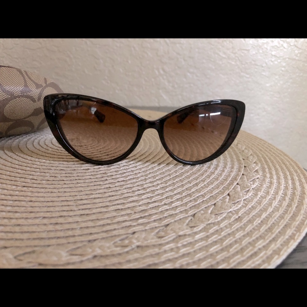 Coach cat eye glasses